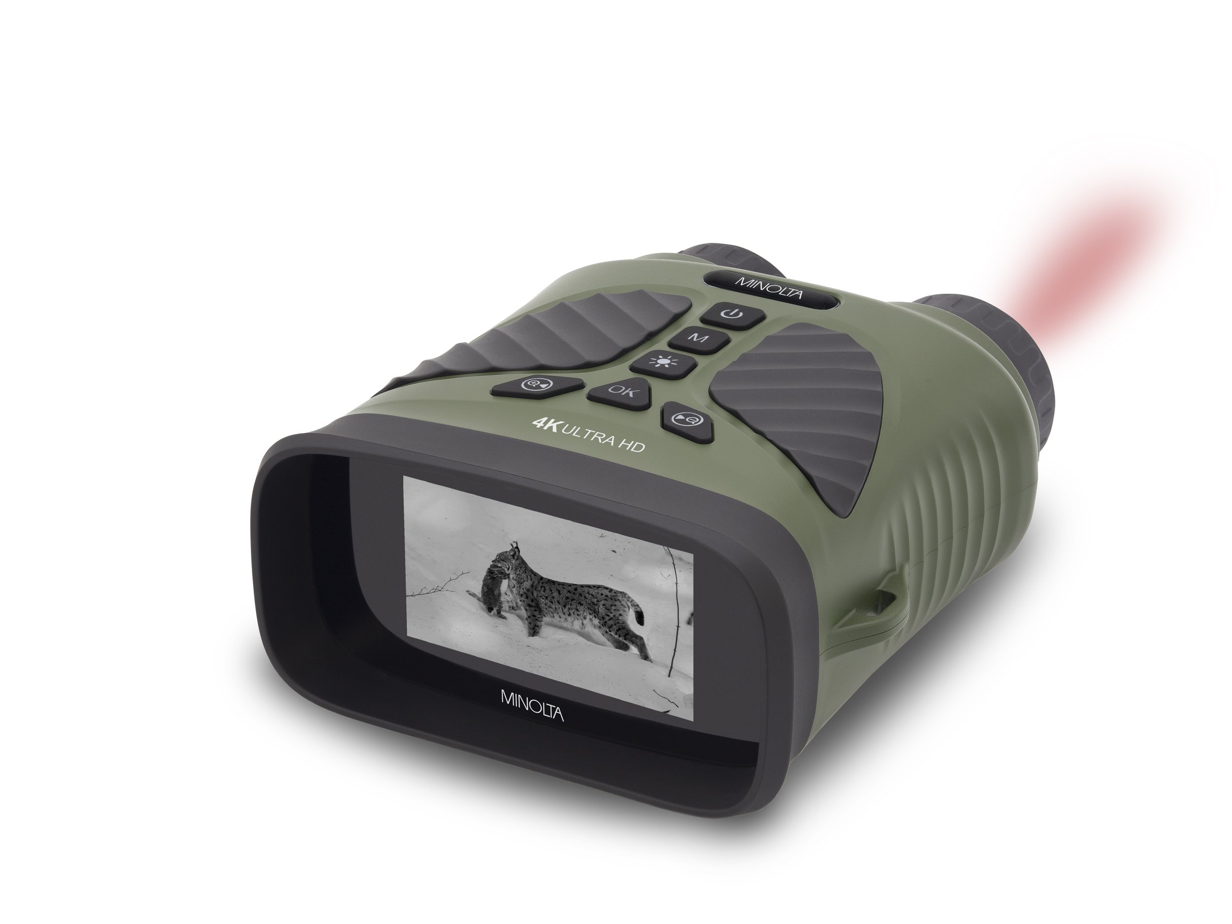 MNDM10B 10x25 Night Vision Monocular w/4K UHD Camera — Minolta Digital MNDM10B 10x25 Night Vision Monocular w/4K UHD Camera — Minolta Digital